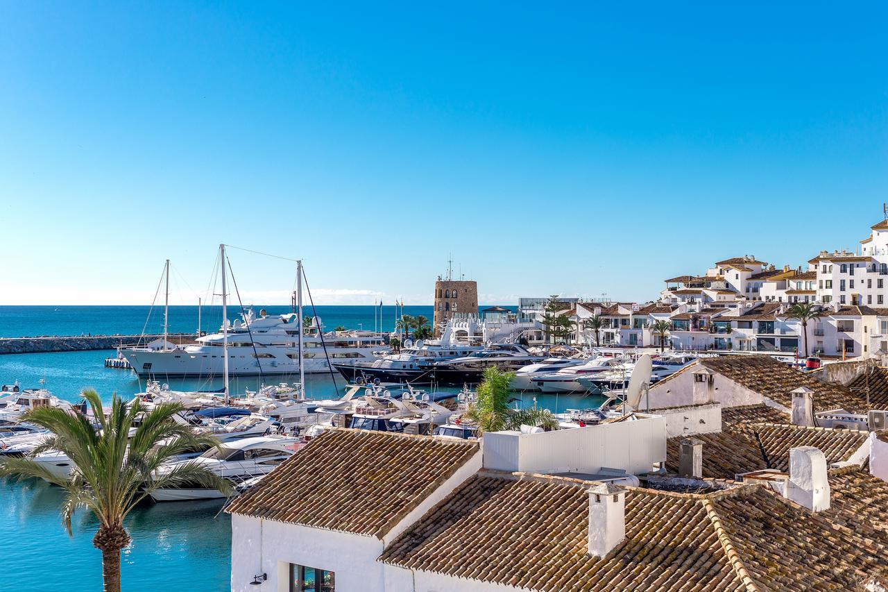 Front Line Penthouse Puerto Banus With Sea Views Apartment มาร์เบยา ภายนอก รูปภาพ